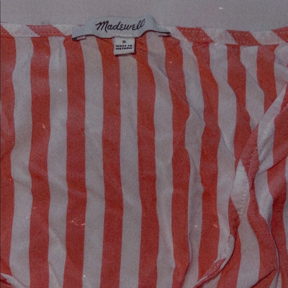 Worn once . Nice soft material. Madewell top - Picture 2 of 3